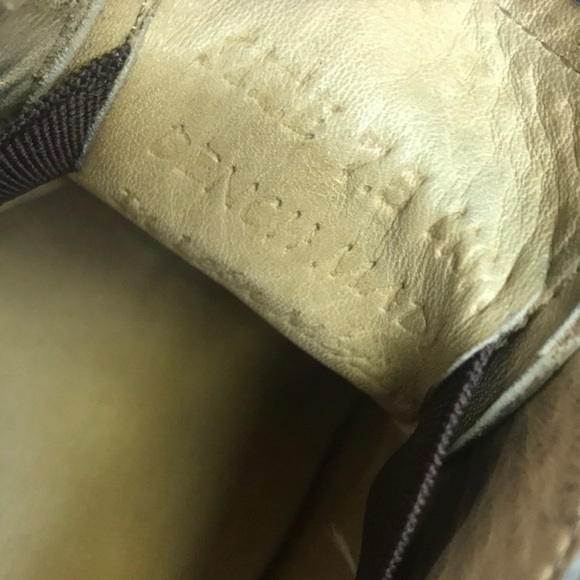 Bed Stu Cobbler Series Rose Leather Slip On Loafer in Gray, Size 7.5 - Picture 8 of 8